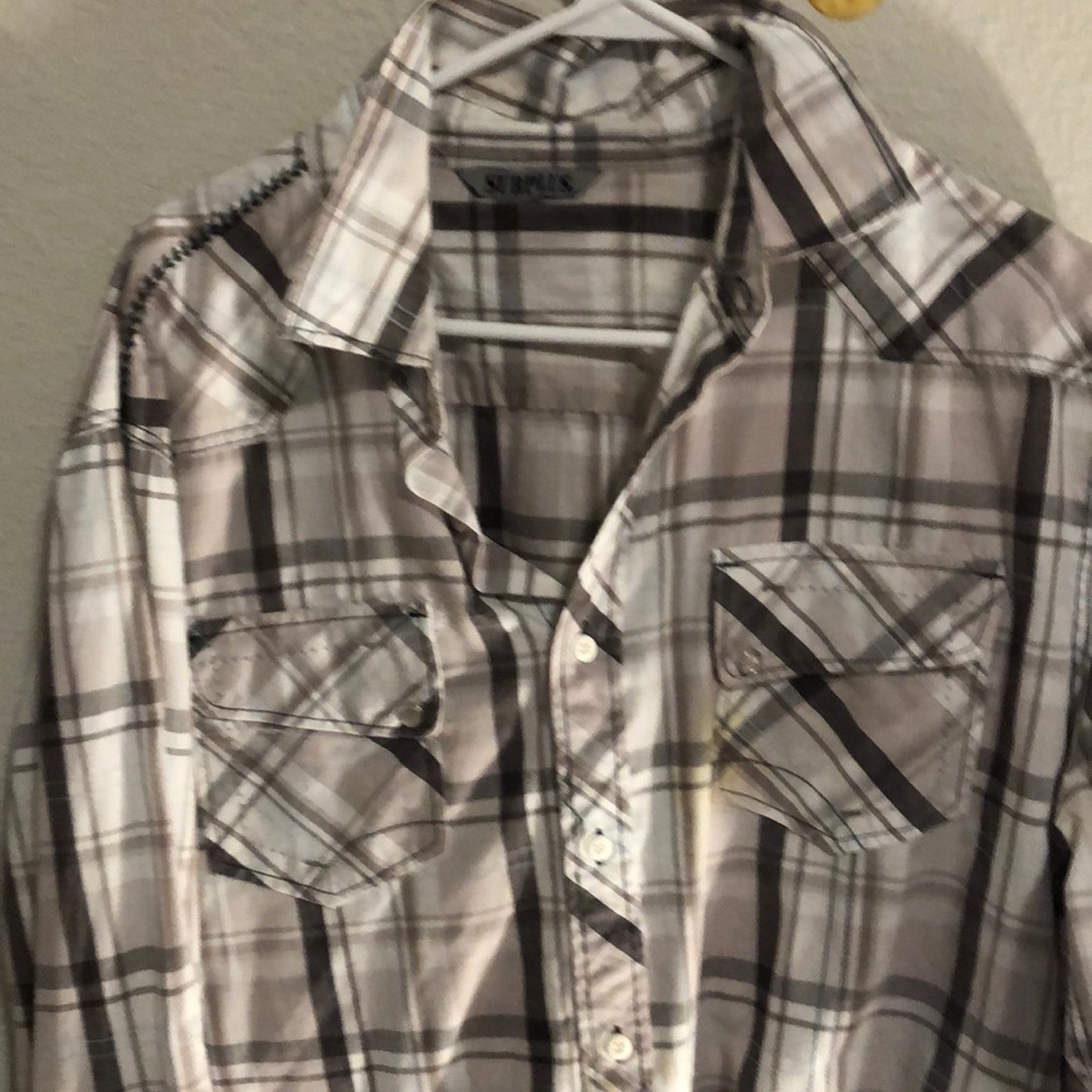 Surplus Western Button Up - Picture 3 of 3